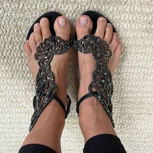 Sophia Webster Wing Flat Sandals